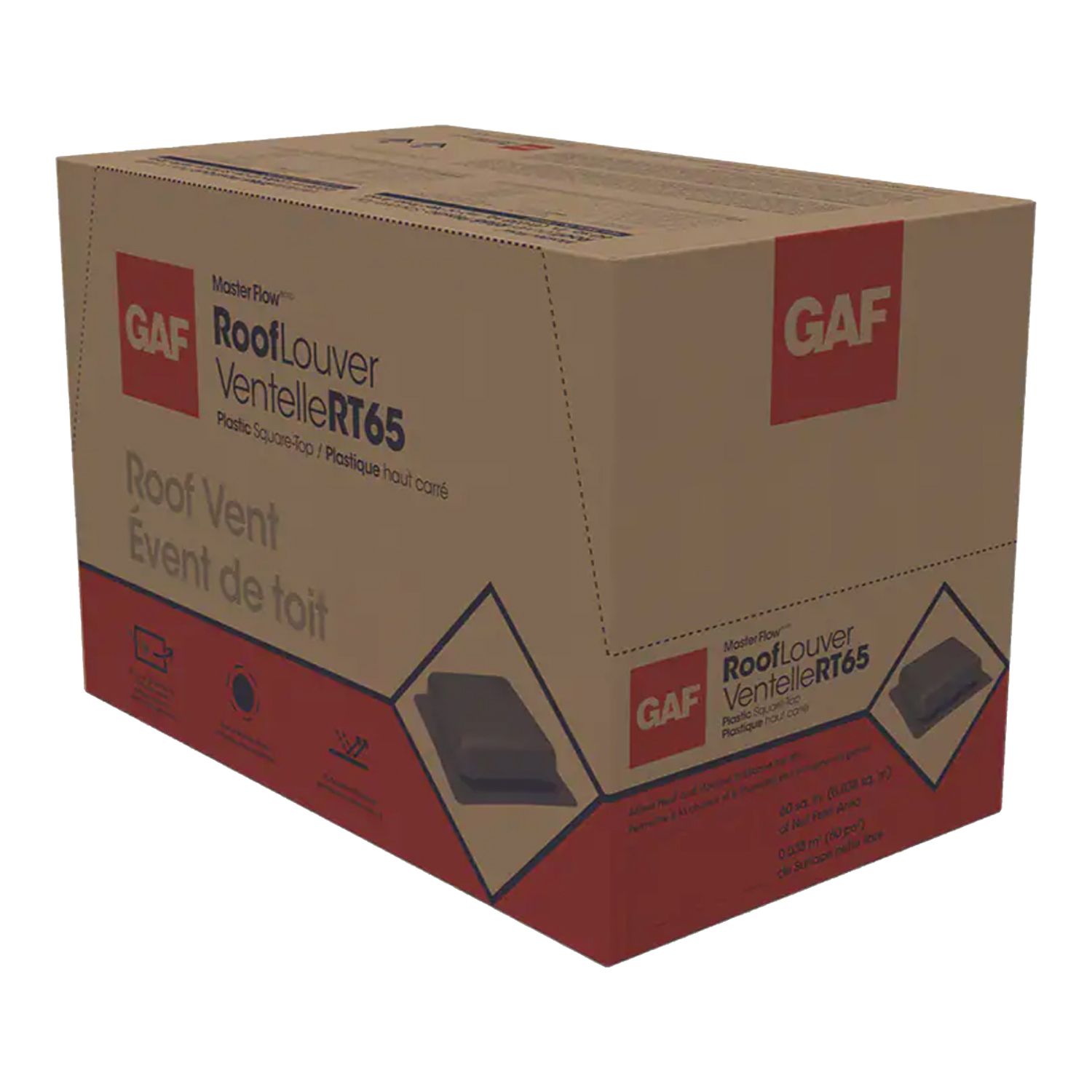 Master Flow® Square Roof Vent | Bowens