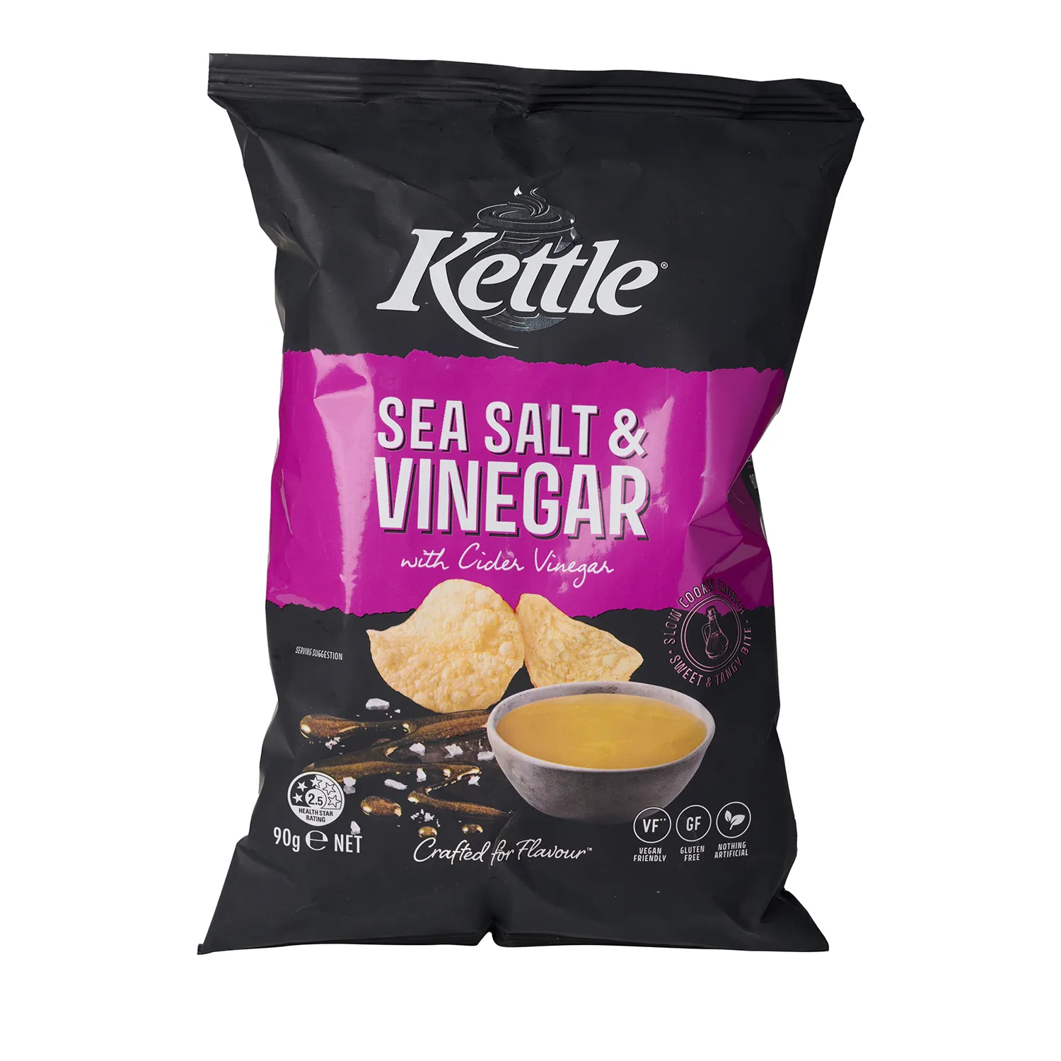 Kettle Sea Salt & Vinegar Potato Chips