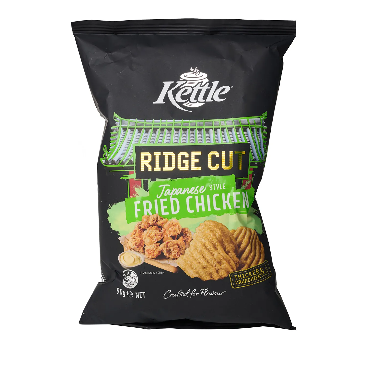 Kettle® Ridge Cut Fried Chicken Chips