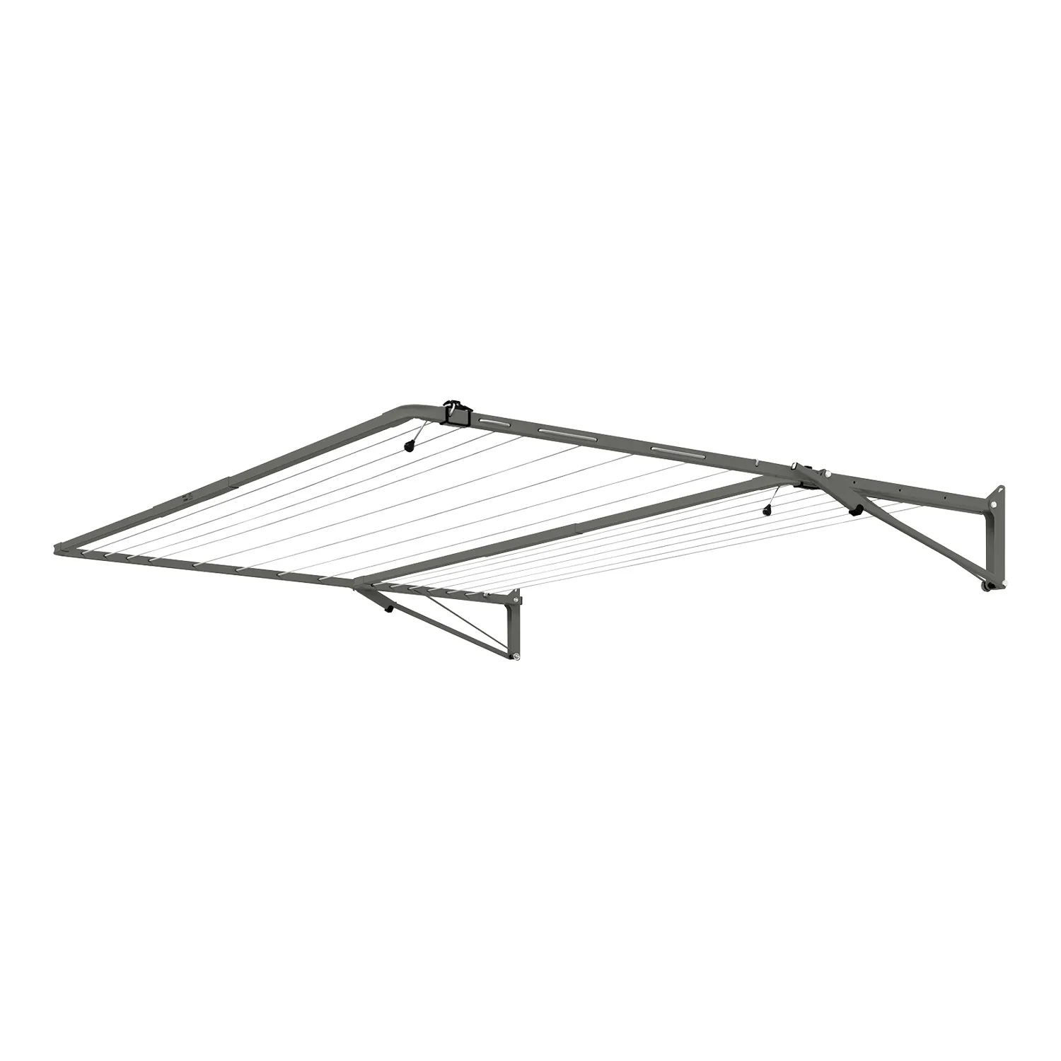 Austral™ Fold Down Add-A-Line Clothesline Woodland Grey