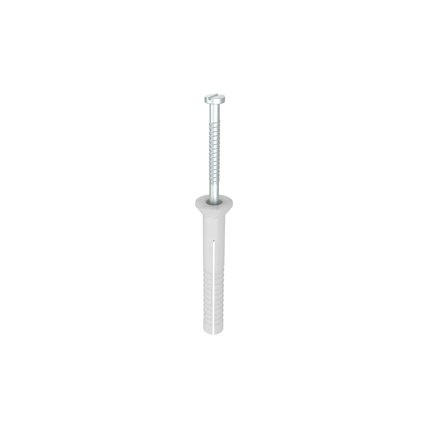 ANKMZ060384_01_01_eebaabcc2d0549db1cc07b47c64a9d022e4415b1_ANKMZ Bremick™ Nylon Nail-In Anchor Countersunk Head Zinc Plated