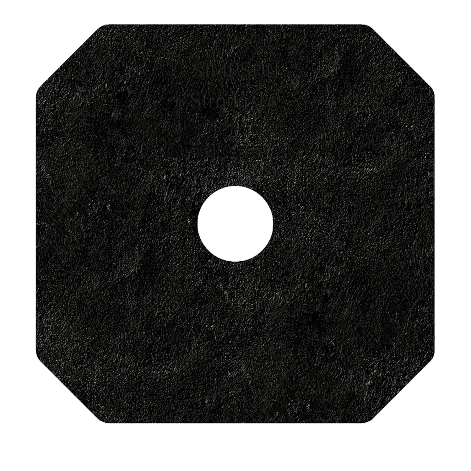Simpson Strong‑Tie® Outdoor Accents® Decorative Washer Black Powdercoated