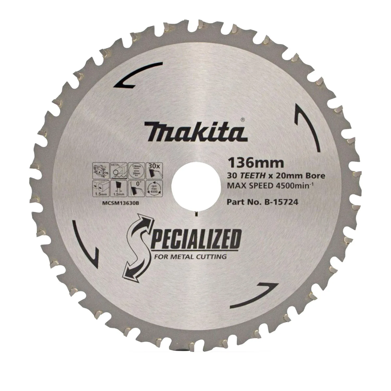 Makita® Metal Cutting TCT Saw Blade