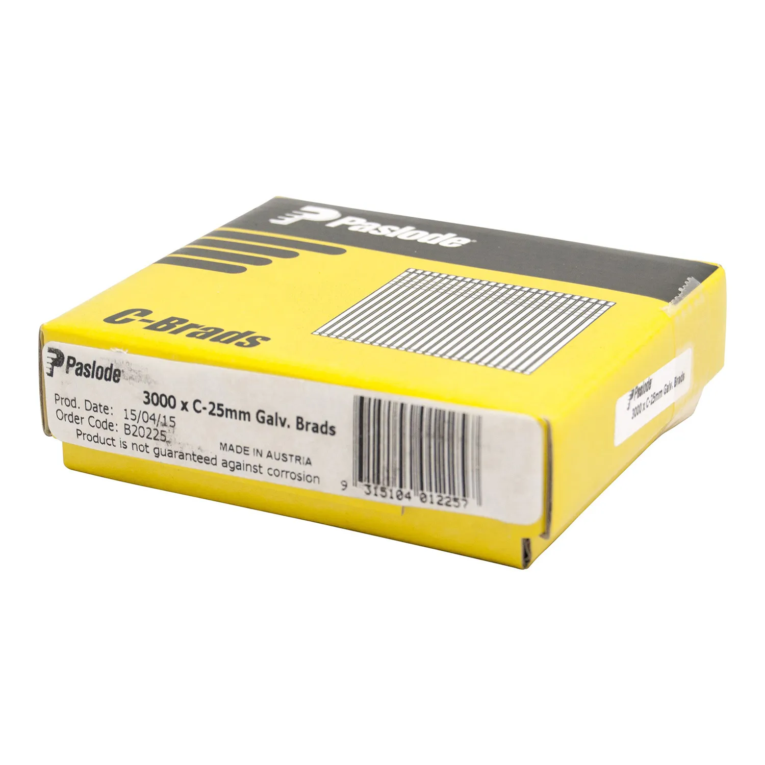 Paslode® C Series Brad Nails Galvanised