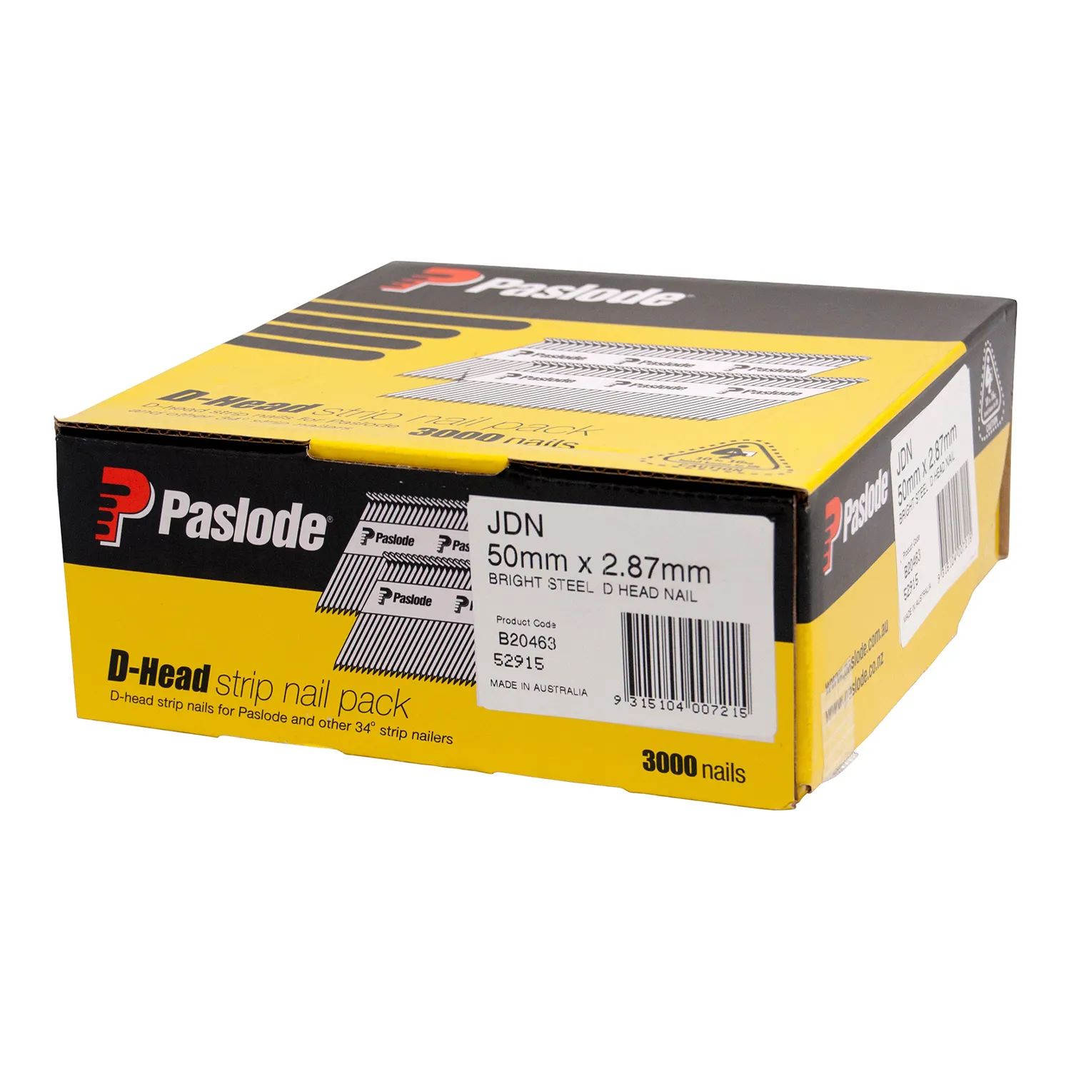 Paslode® Framing Nails D Head Bright Steel
