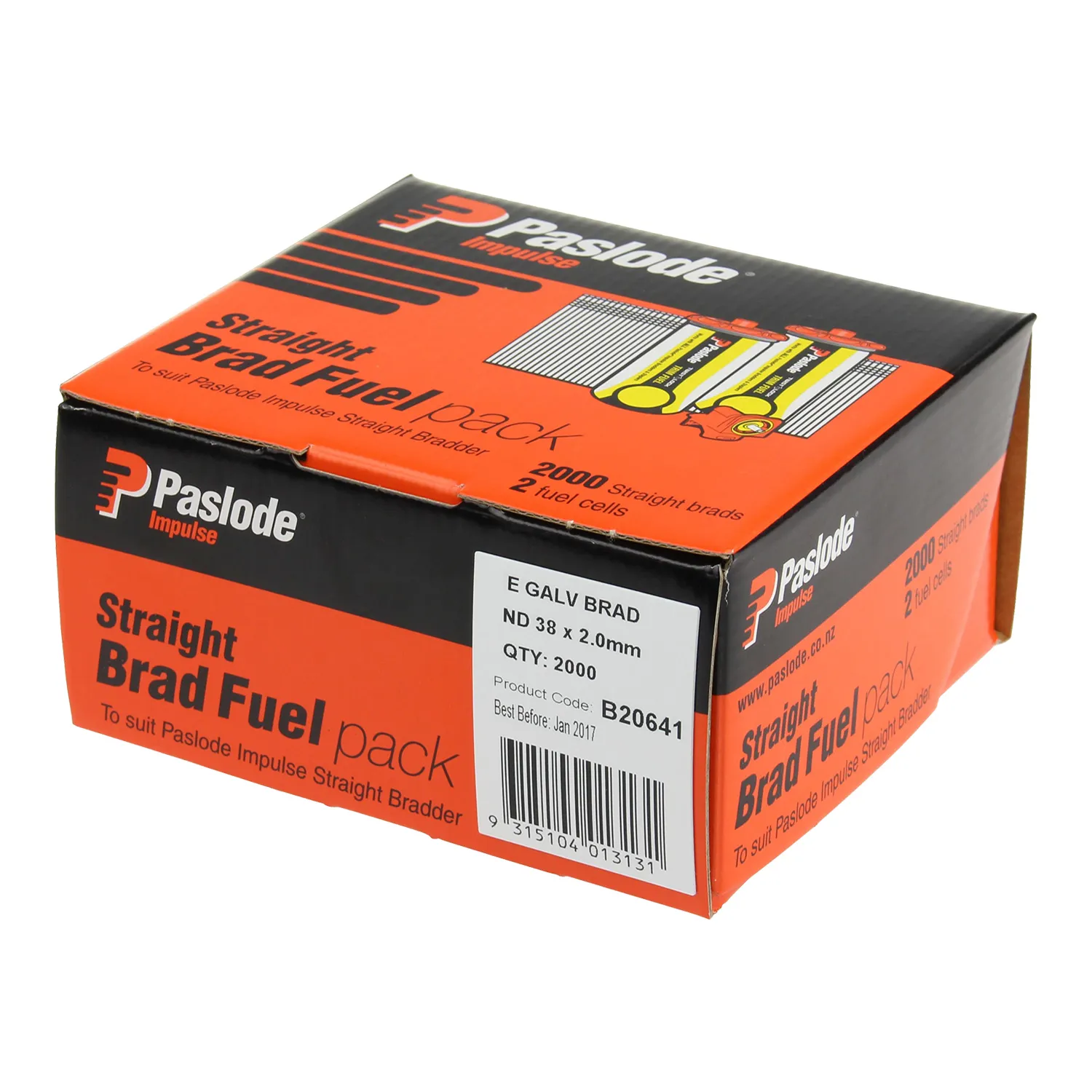 Paslode® ND Series Brad Nails with Fuel Galvanised