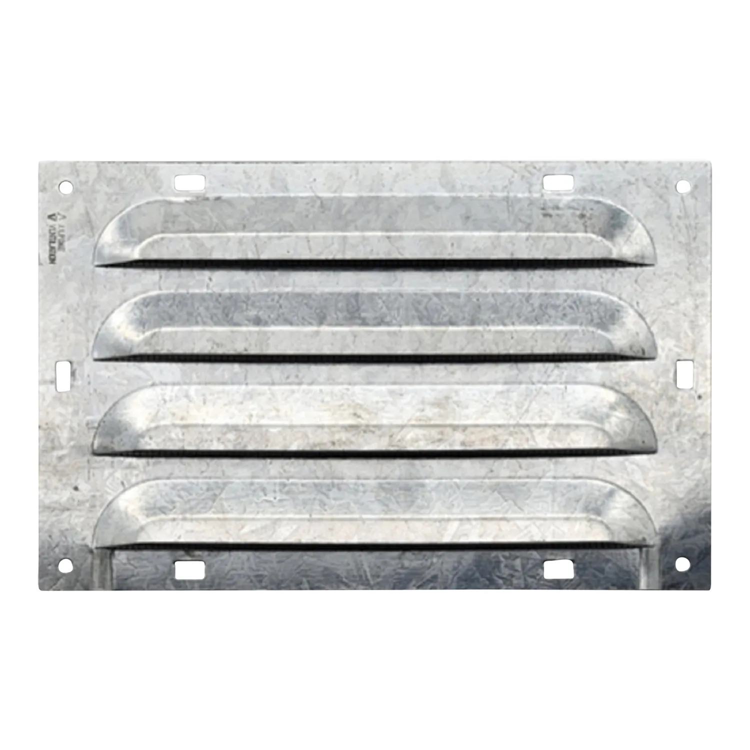 Alpine Ventilation Galvanised Louvered Vent with Mesh
