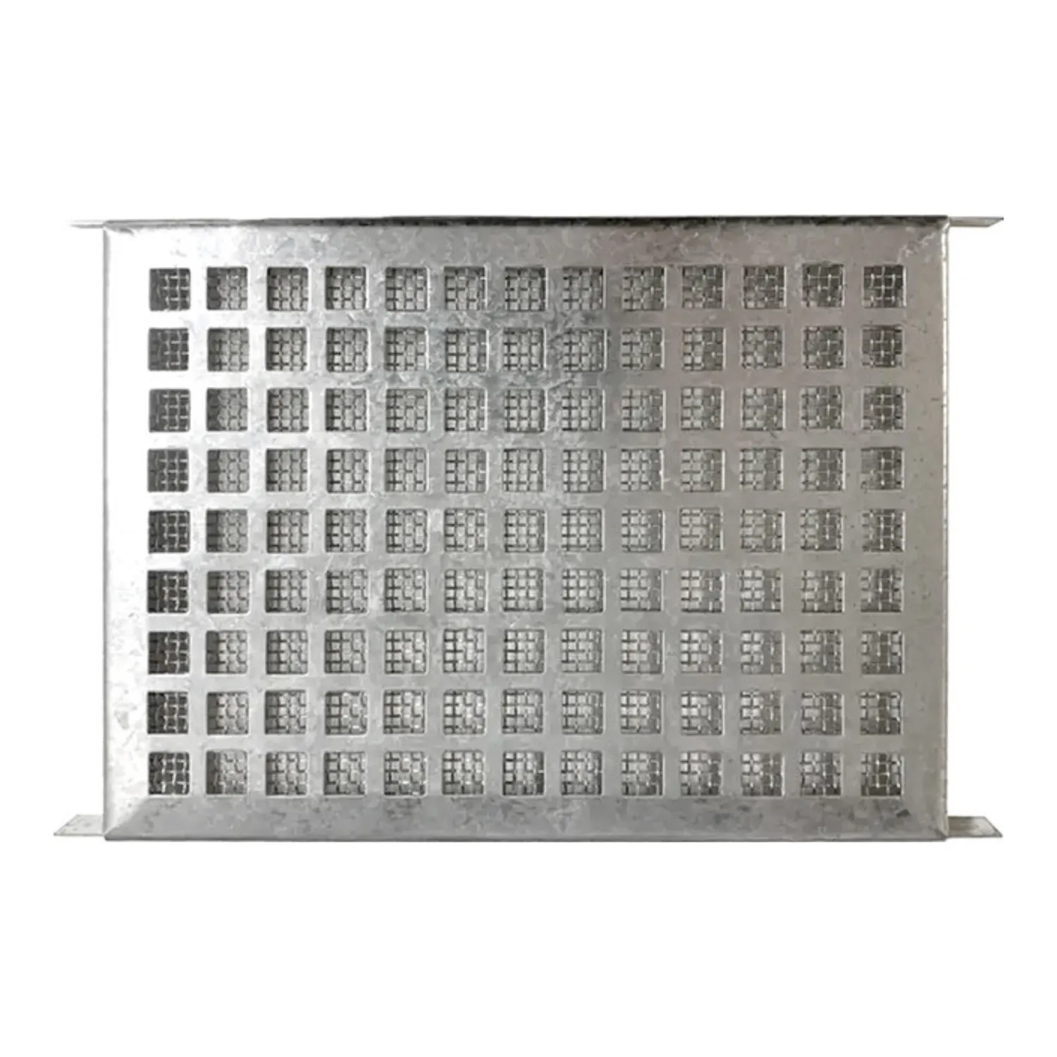 Alpine Ventilation Galvanised Brick Vent with Mesh
