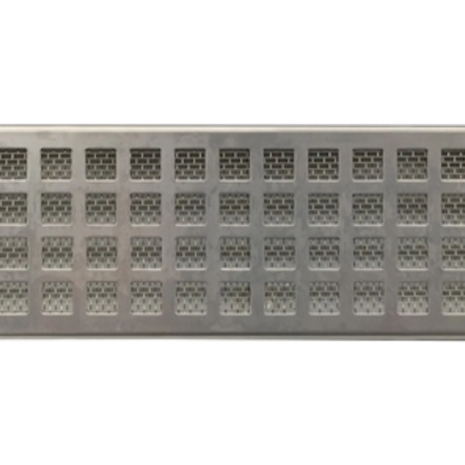 Alpine Ventilation Slimline Stainless Steel Brick Vent with Mesh