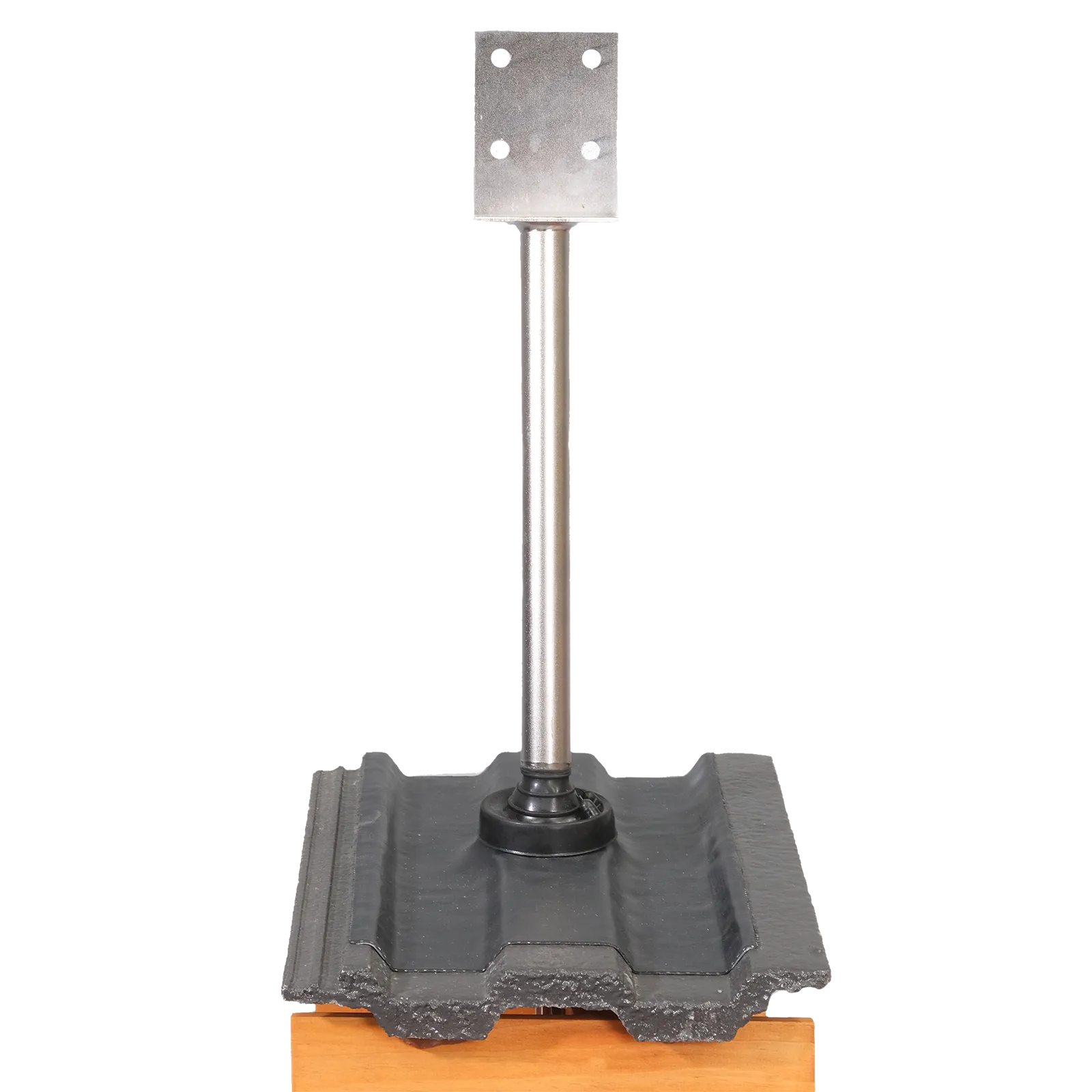S500 Roof Extenda® Stainless Steel Bracket with Black Flexatile Weather Seal