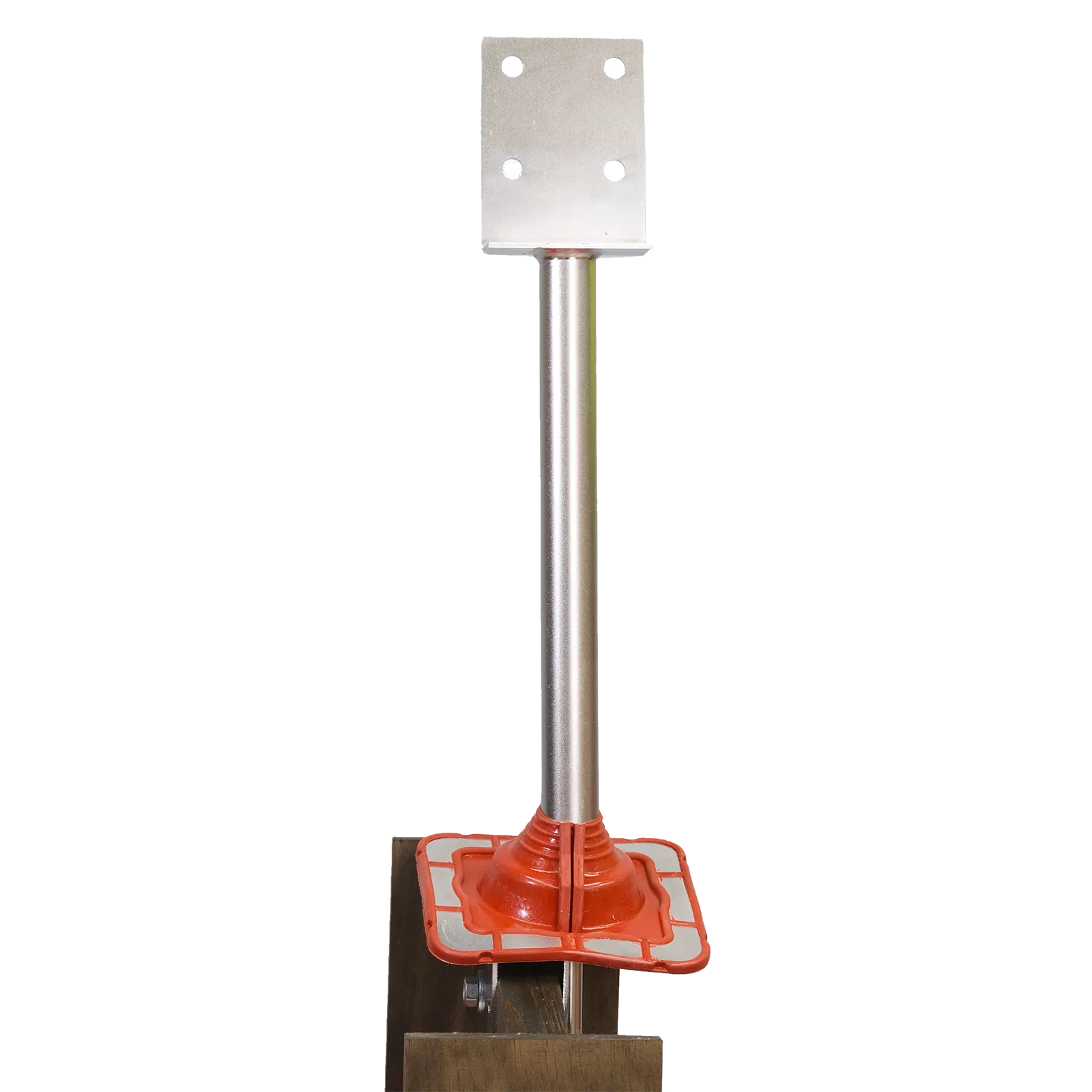 S500 Roof Extenda® Stainless Steel Bracket with Red Silicone Weather Seal