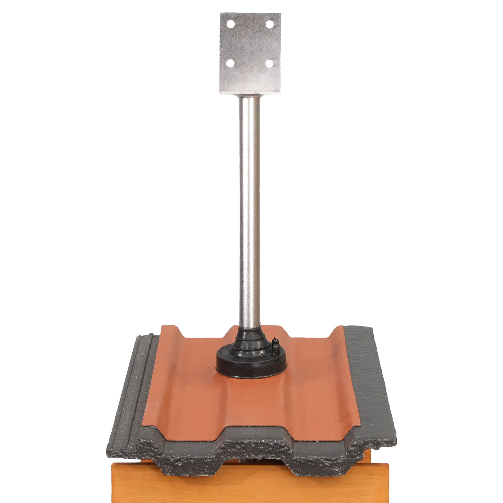 S500 Roof Extenda Bracket with Terracotta Flexatile Weather Seal