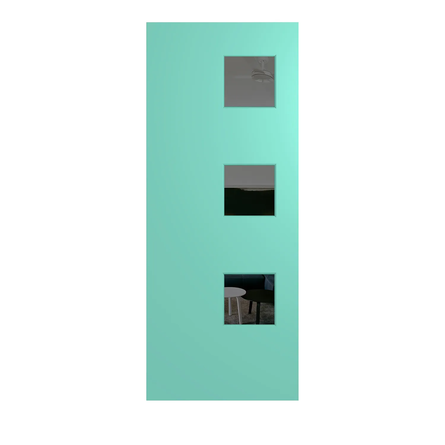 Hume Entrance Door BFR1 Duracote BAL29 Grey Tint
