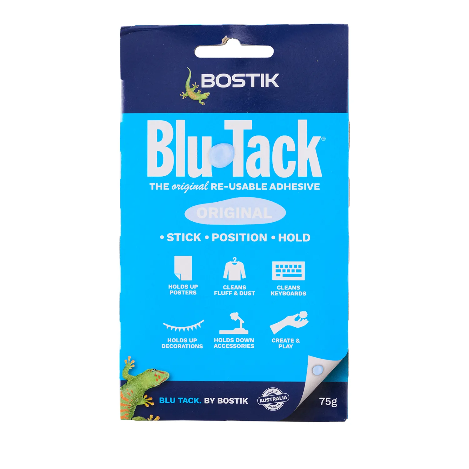 Bostik Blu Tack Multipurpose Reusable Adhesive