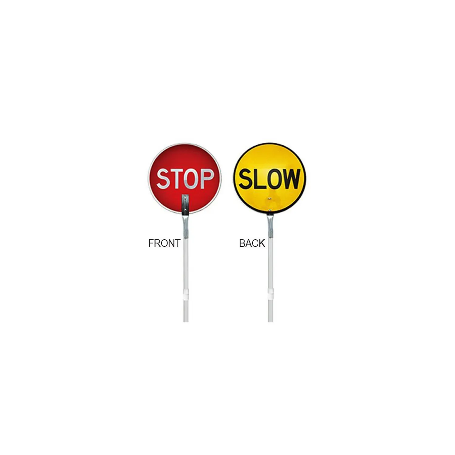 Maxisafe Stop/Slow Baton with Extendable Aluminium Handle