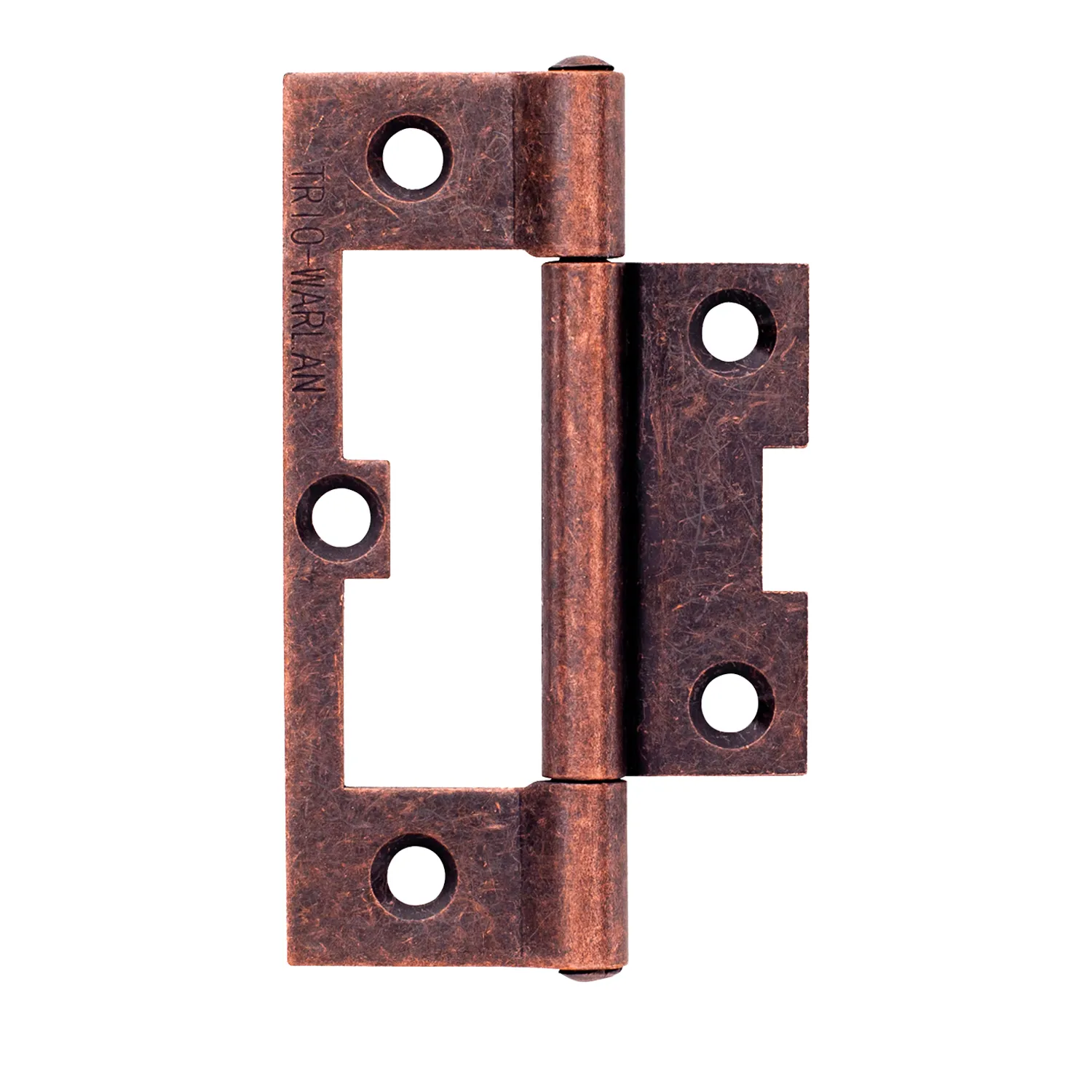 Trio Warlan Light & Narrow Hirline Flat Hinge Florentine Bronze