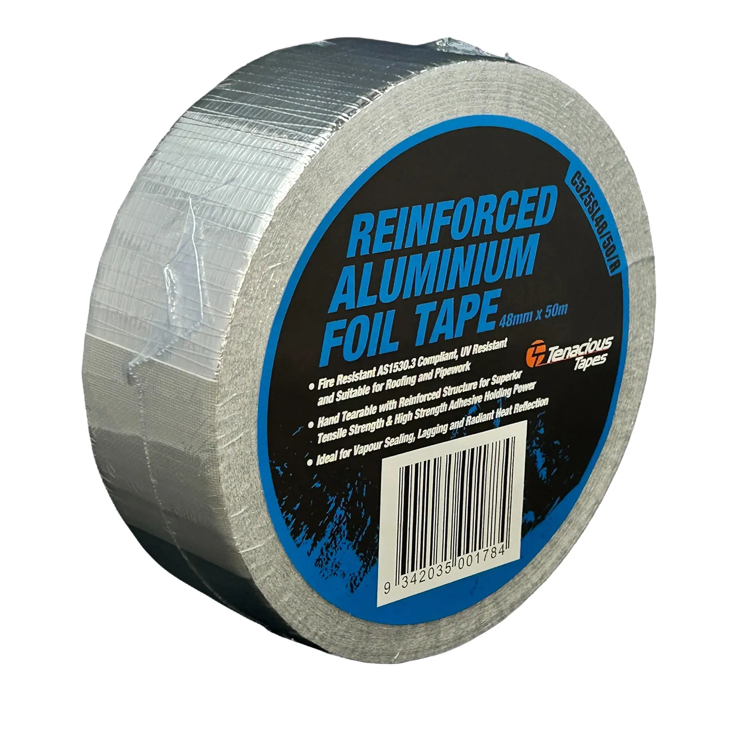 Tenacious Tapes C525 Reinforced Aluminium Foil Tape