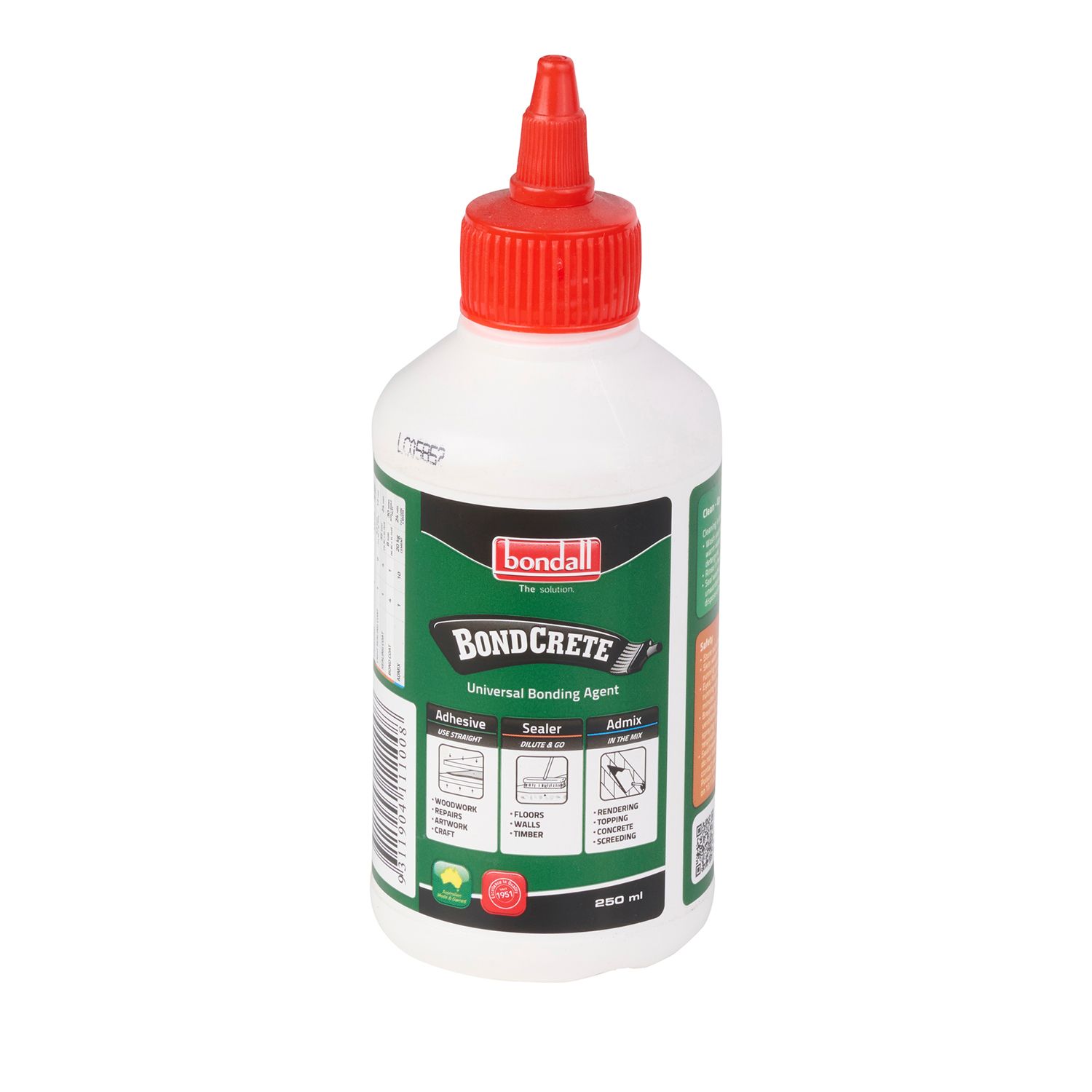 Bondall BondCrete Universal Bonding Agent Squeeze Pack Bowens