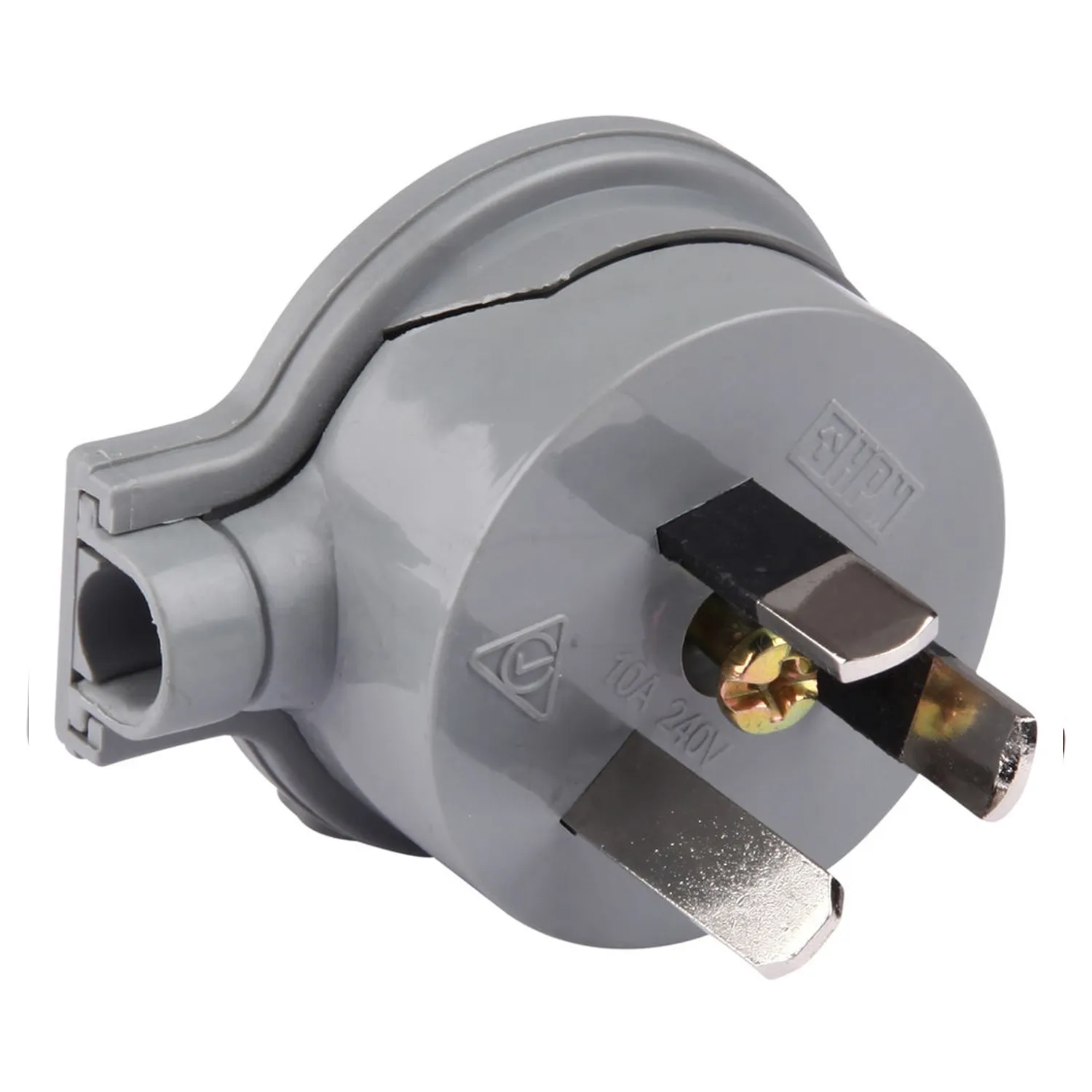 HPM 10A Side Entry Plug Top Grey | Bowens