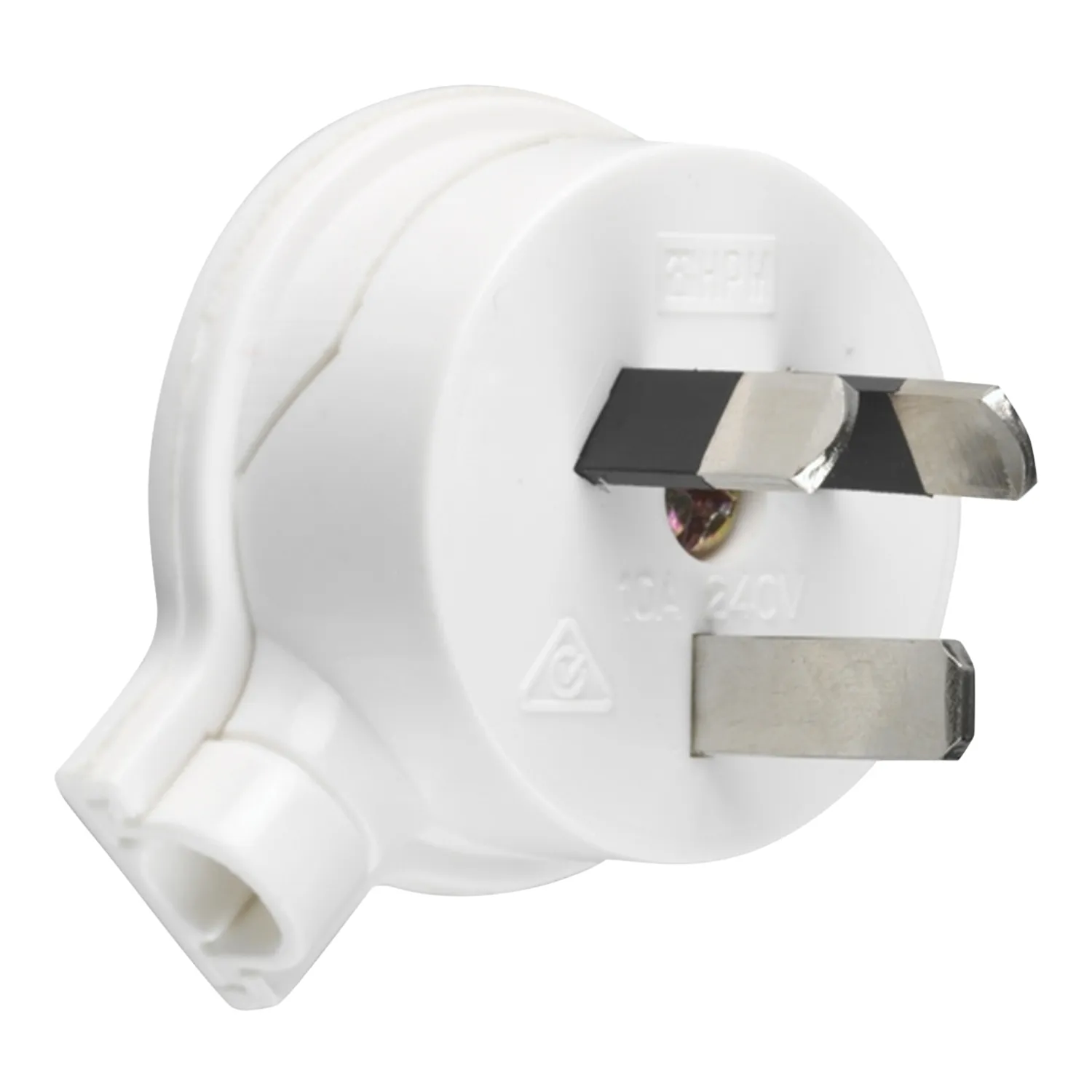 HPM 10A Side Entry Plug Top White