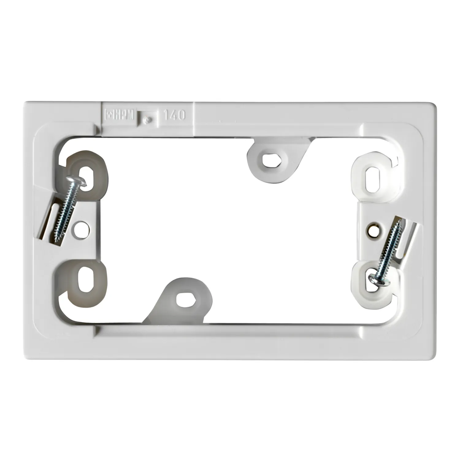HPM Mounting Blocks for GPO’s and Cables White