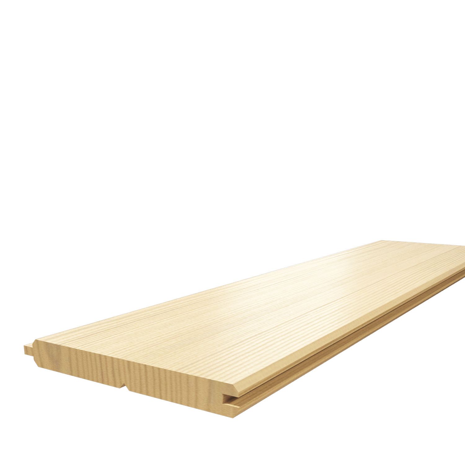 Clear Grain™ Radiata Pine VJ Lining Board Primed | Bowens