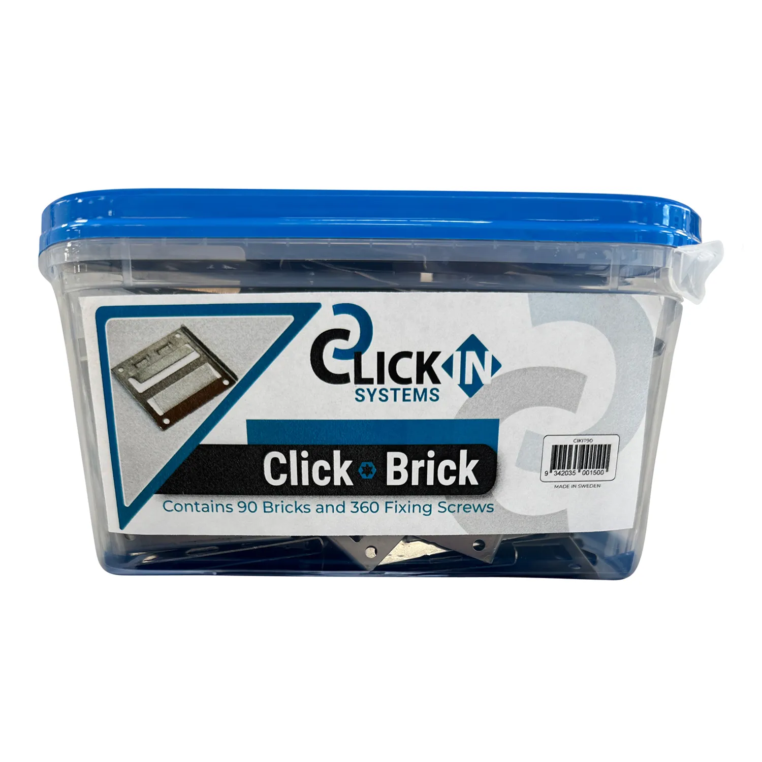 Click IN Systems™ Click Brick Mounting Bracket & Screws