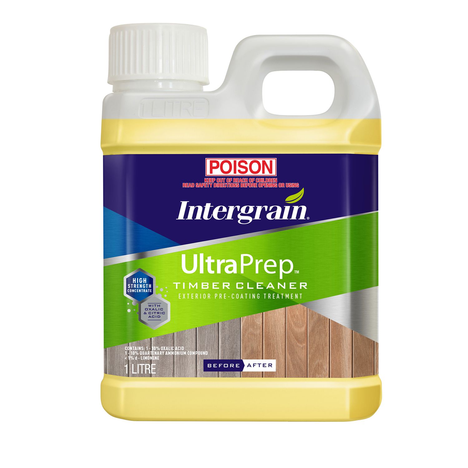 Intergrain® UltraPrep™ Exterior Timber Cleaner Bowens