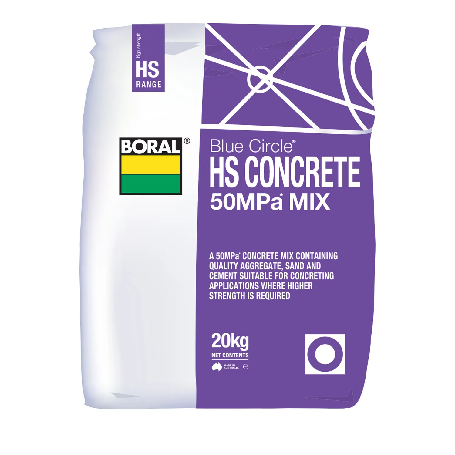Boral® Blue Circle® HS Concrete 50MPa Mix