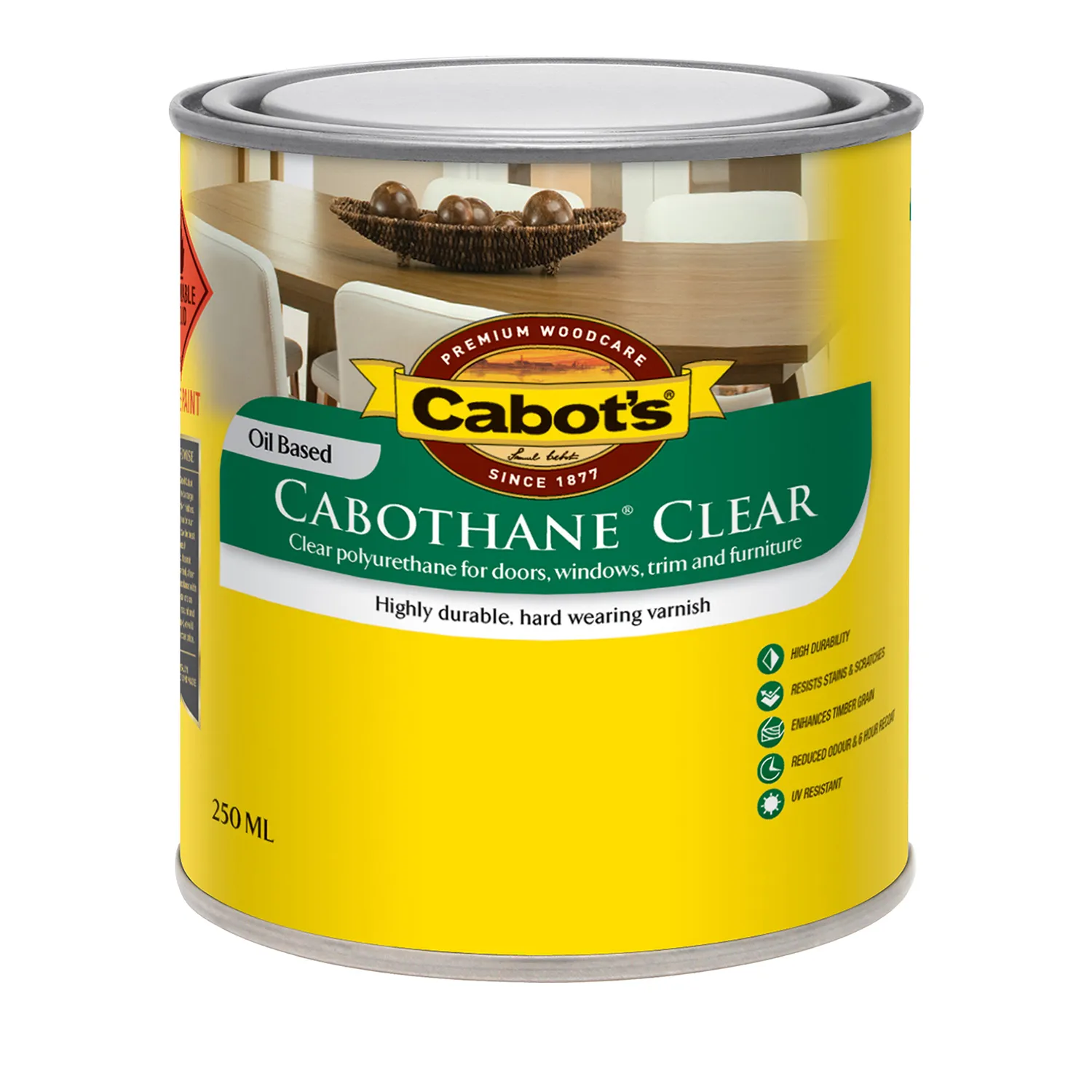 Cabot's® Cabothane® Clear Oil-Based Polyurethane