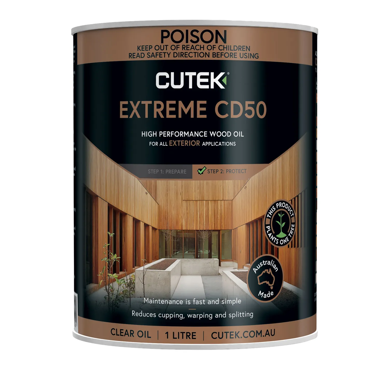 Cutek® CD50 Extreme Wood Protection Oil