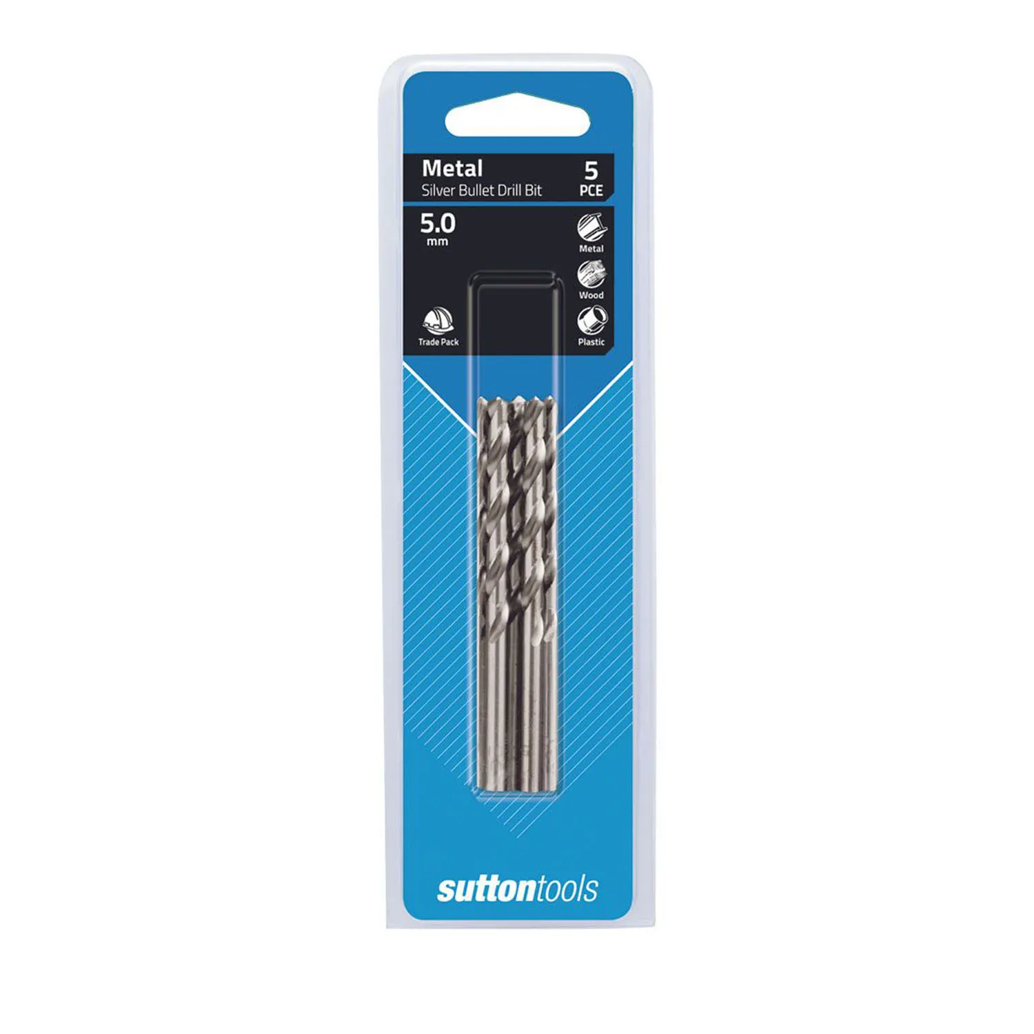 Sutton Tools Jobber Drill Bit Trade Metric 5 Piece