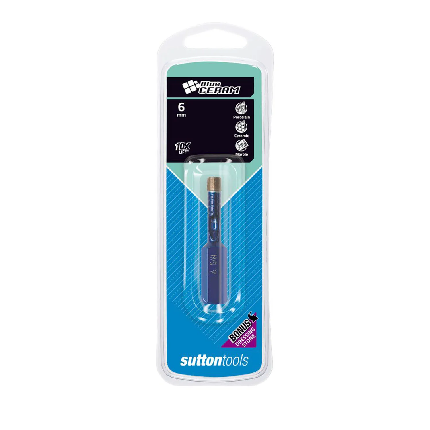 Sutton Tools Blue Ceram Diamond Core Bit