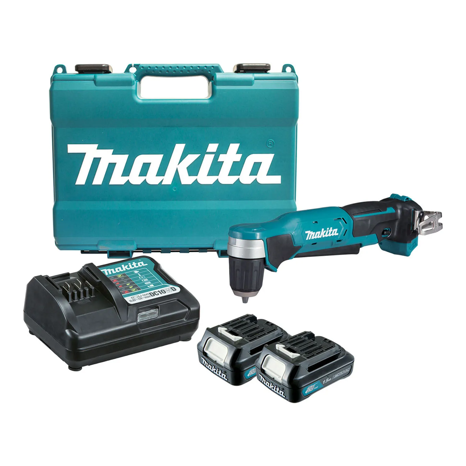 Makita® 12V Keyless Angle Drill Kit