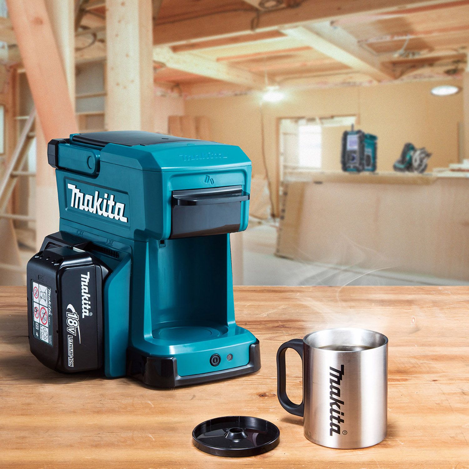 Makita 12V Max 18V Coffee Machine Bowens