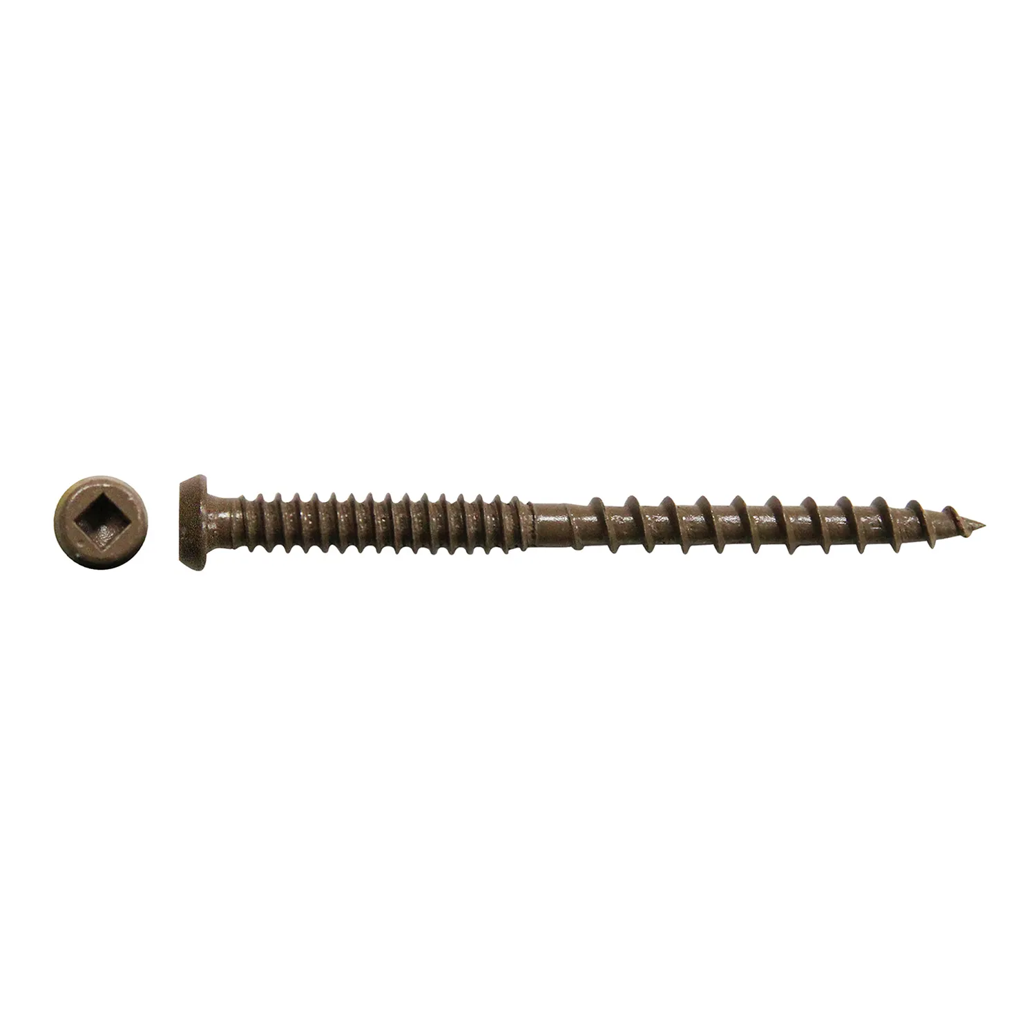 Otter® Composite Decking Screws Chemshield™ Brown