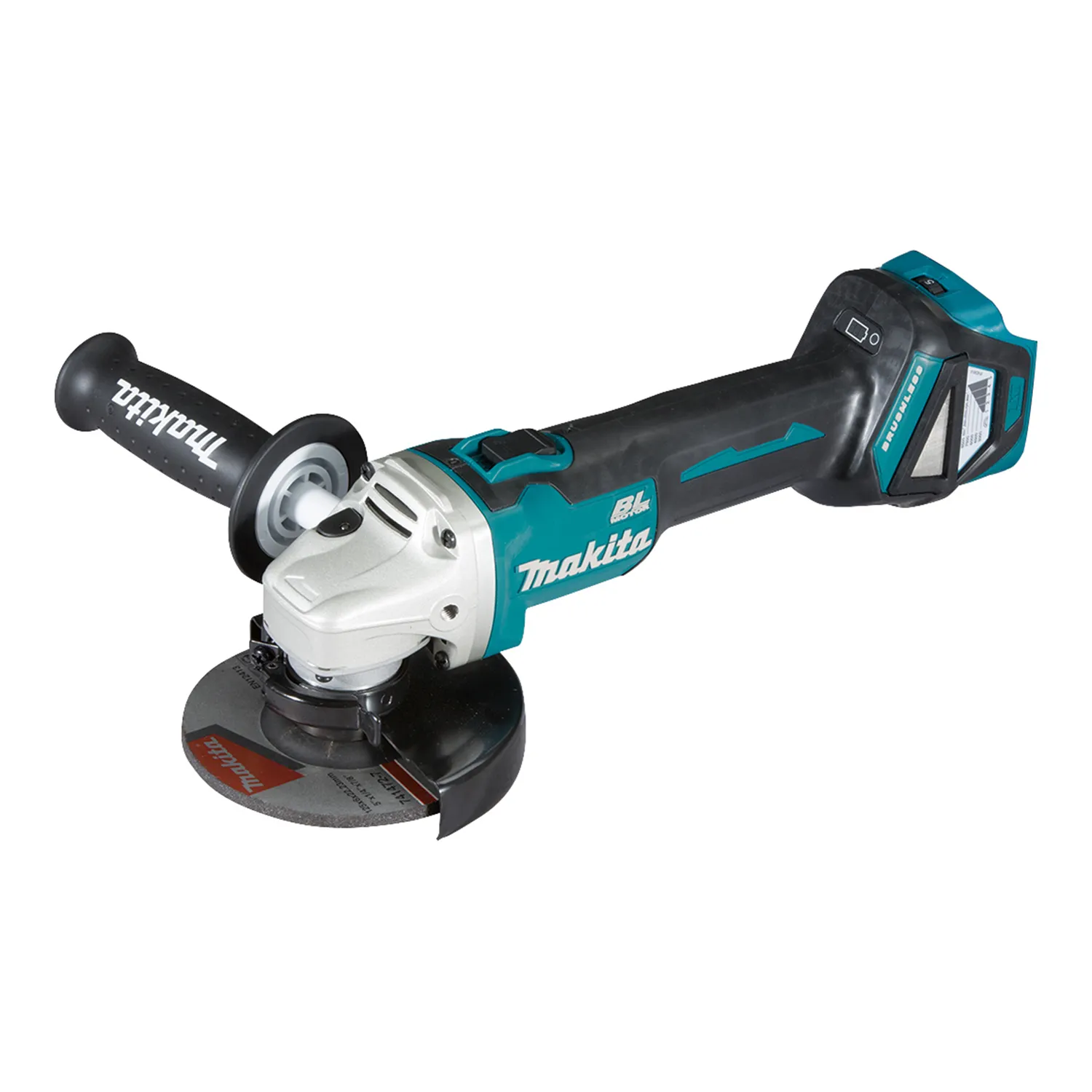 Makita® DGA511Z 18V Brushless Angle Grinder With Slide Switch (Tool Only)