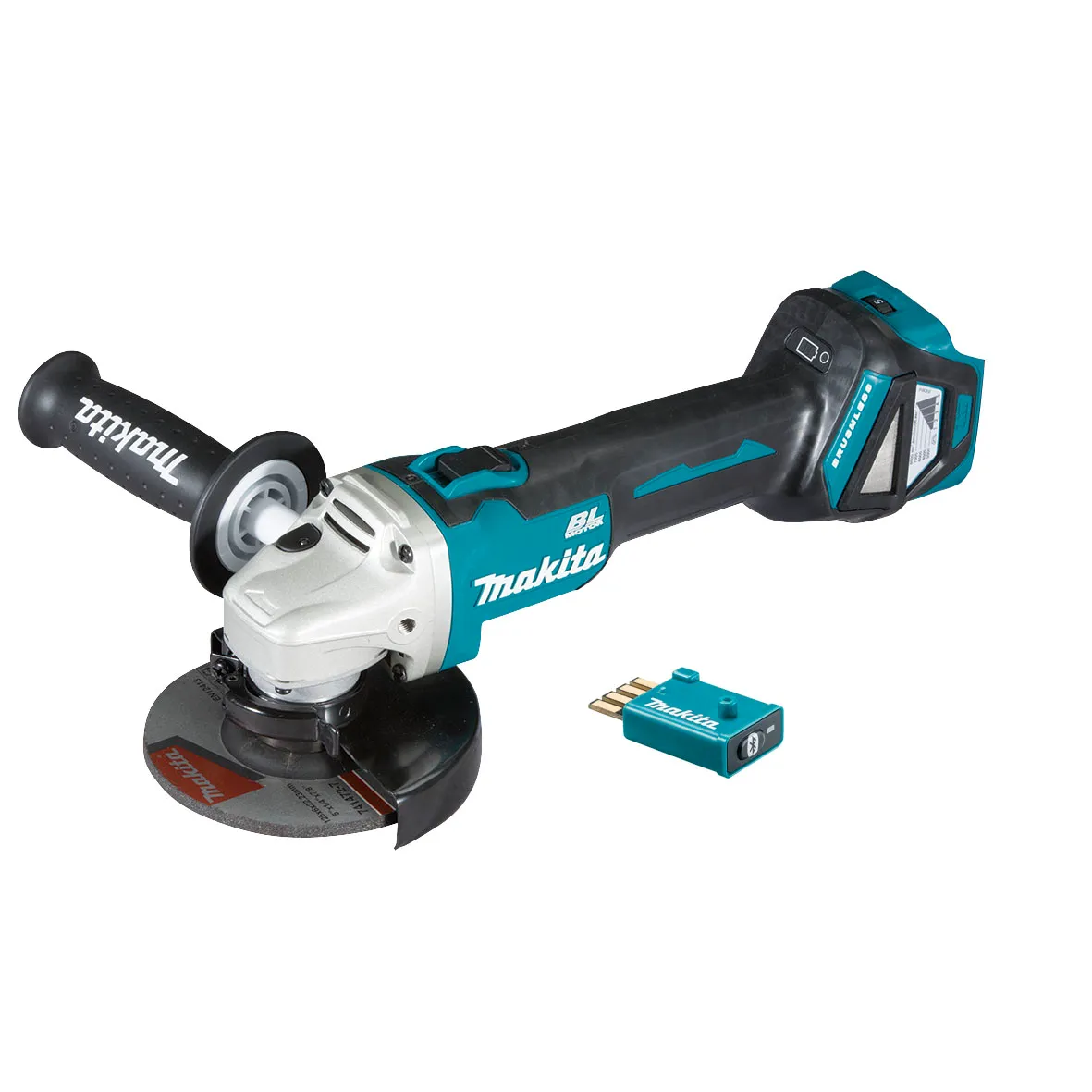 DGA512ZU_01_02_a3a0ab18e87c5215d4460f83ea2e1904dc8615c5_dga512zu Makita® DGA512ZU 18V Brushless AWS Angle Grinder With Slide Switch (Tool Only)