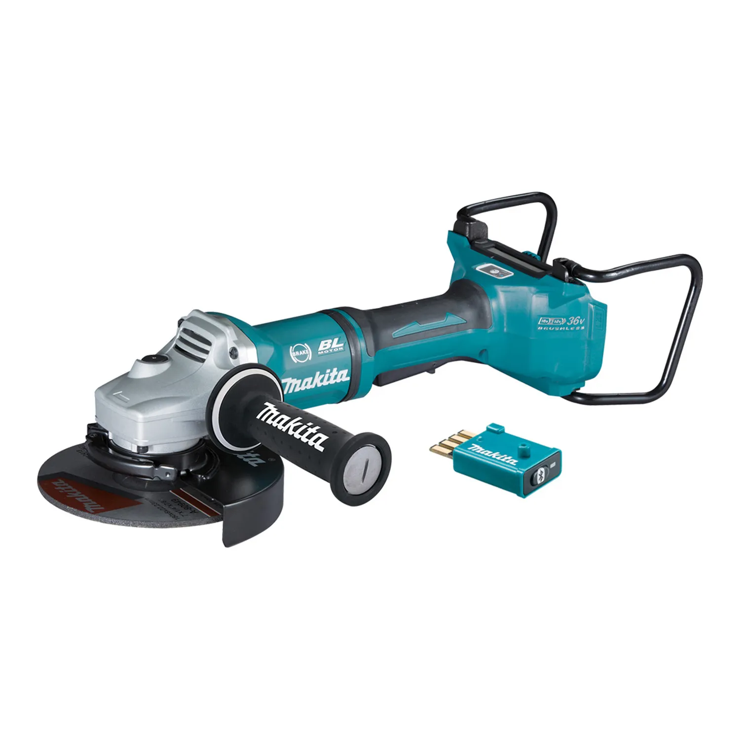 Makita® DGA701ZKU1 18Vx2 Brushless AWS Angle Grinder With Paddle Switch
