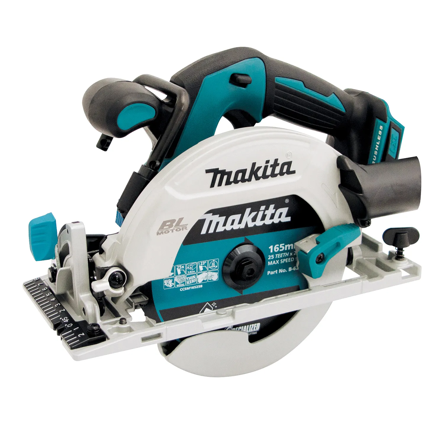 DHS680Z_01_01_e2ab13020a9b526e8bd60c7b7d9c489e376cd2ac_DHS680Z_a Makita® 18V Brushless Circular Saw (Tool Only)