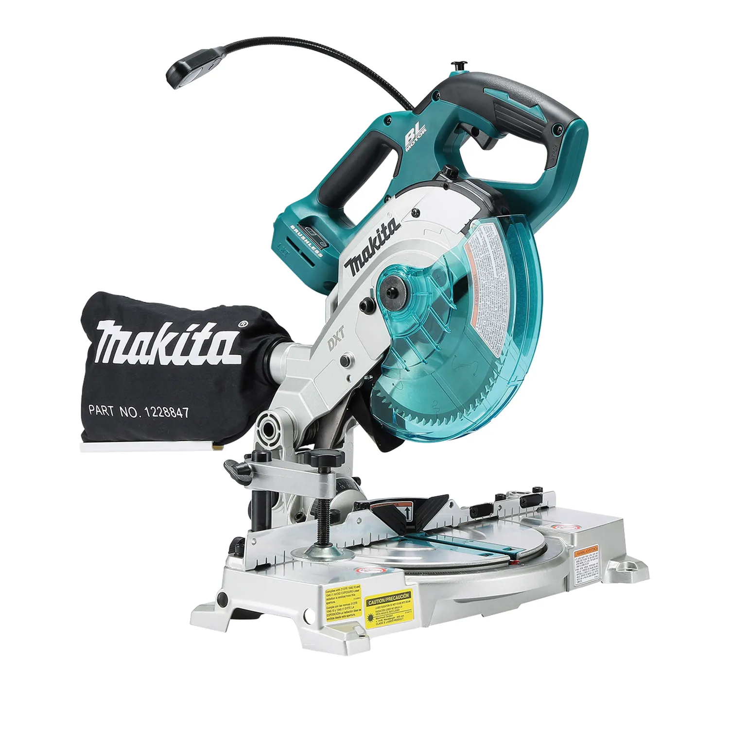 Makita® 18V Brushless Compact Mitre Saw