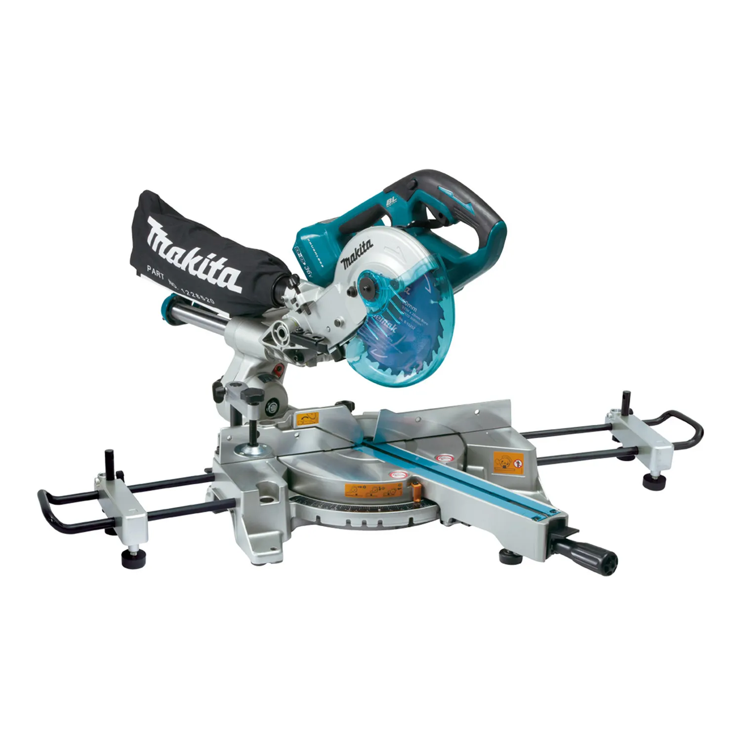 DLS714Z_01_01_c348cb1332518df3e1d585ff5534b620d366acff_DLS714Z Makita® 18Vx2 Mobile Brushless Slide Compound Saw