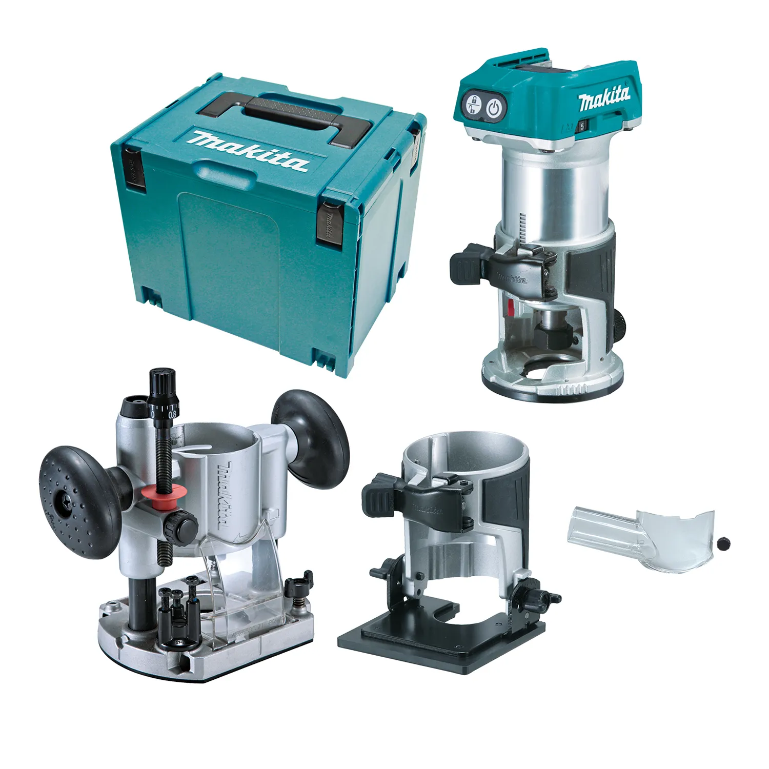 DRT50ZJX2_01_01_ab2d21ff5f6401239c312290da7b29f84b138f7b_DRT50ZJX2_a Makita® 18V Li-ion Brushless Laminate Trimmer Premium Kit