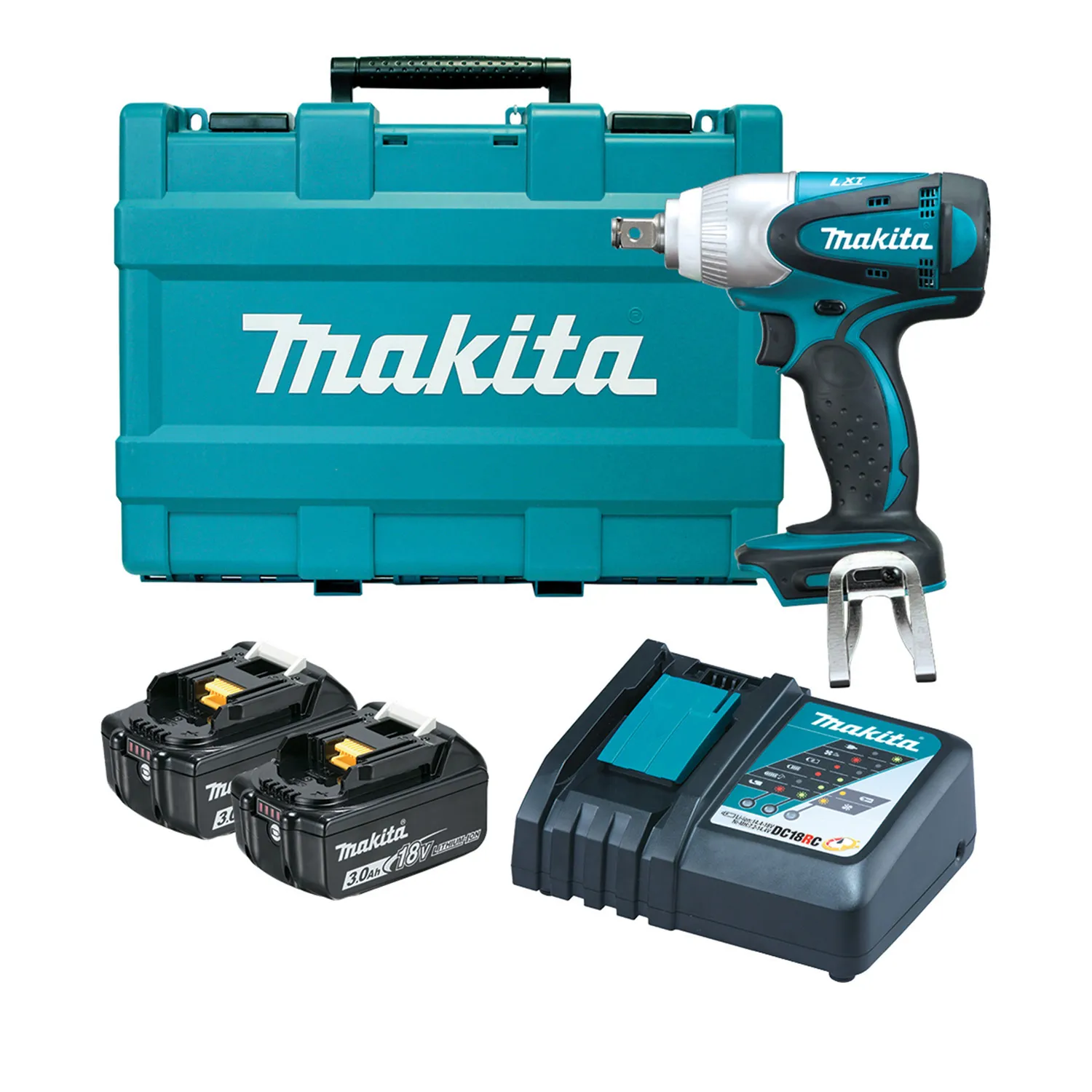Makita® DTW251RFE 18V 1/2" Impact Wrench Kit