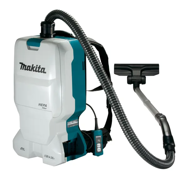 Makita® 36V (18V x 2) Cordless Brushless 6L Backpack Vacuum