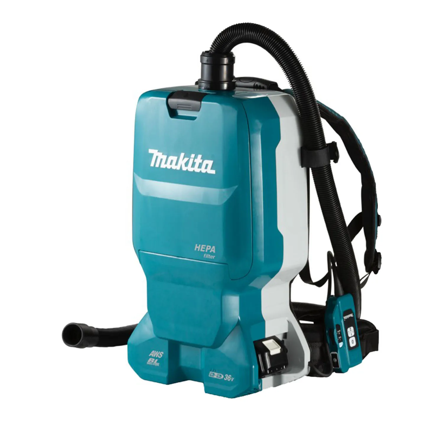 Makita® 18Vx2 Brushless AWS Backpack Vacuum