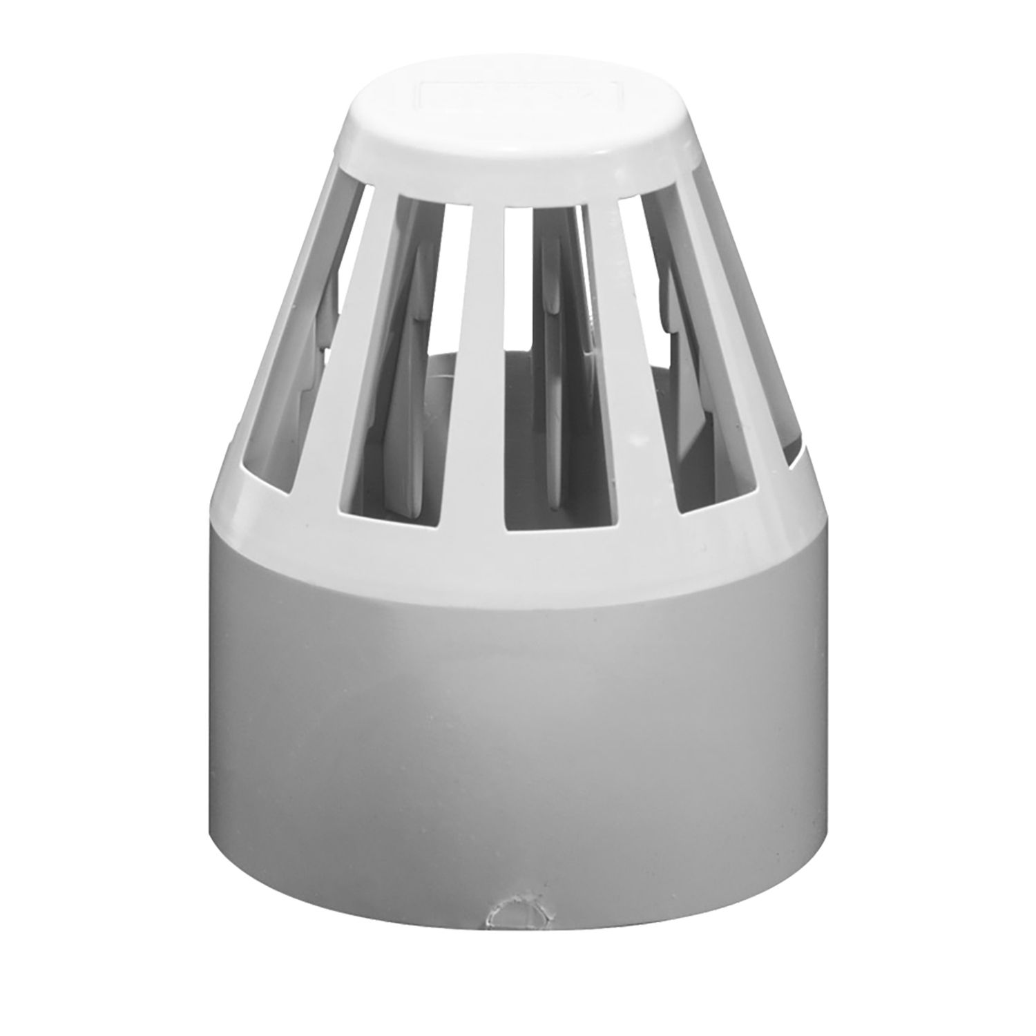 Holman DWV PVC Vent Cowl Plain PVC Pipe Bowens