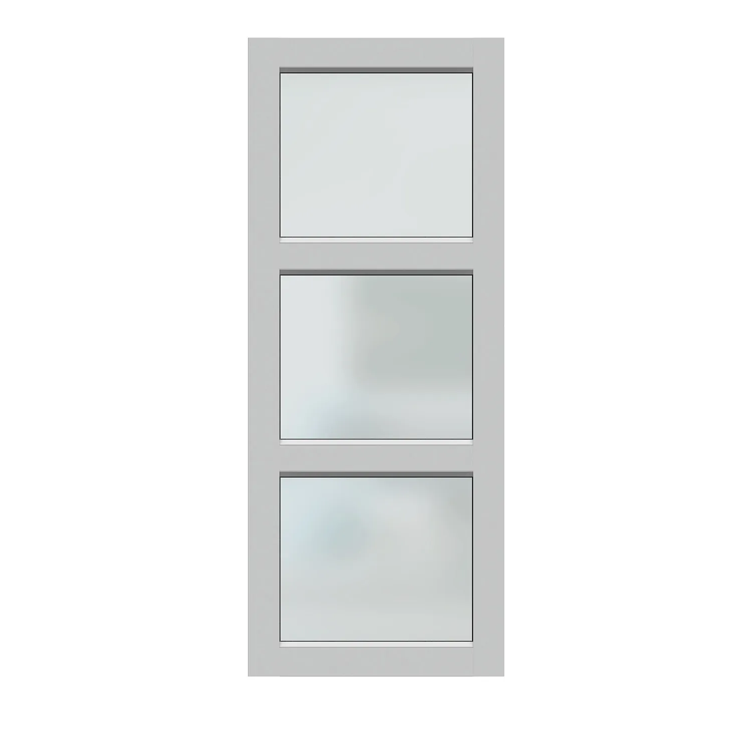 Hume External Door Elite Aluminium XE3 Pearl Trans
