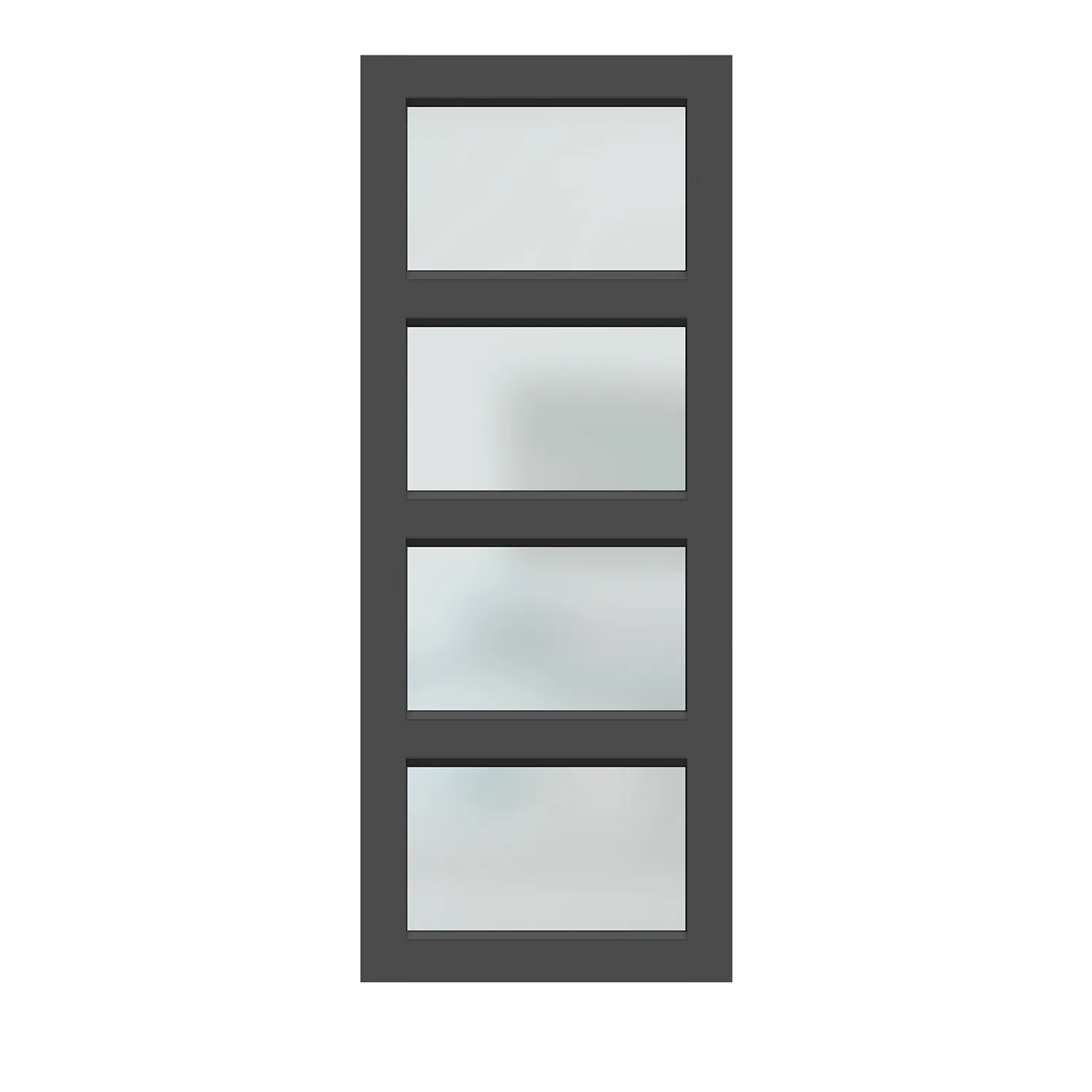 Hume Entry Door Elite Aluminium XE4 Monument Trans