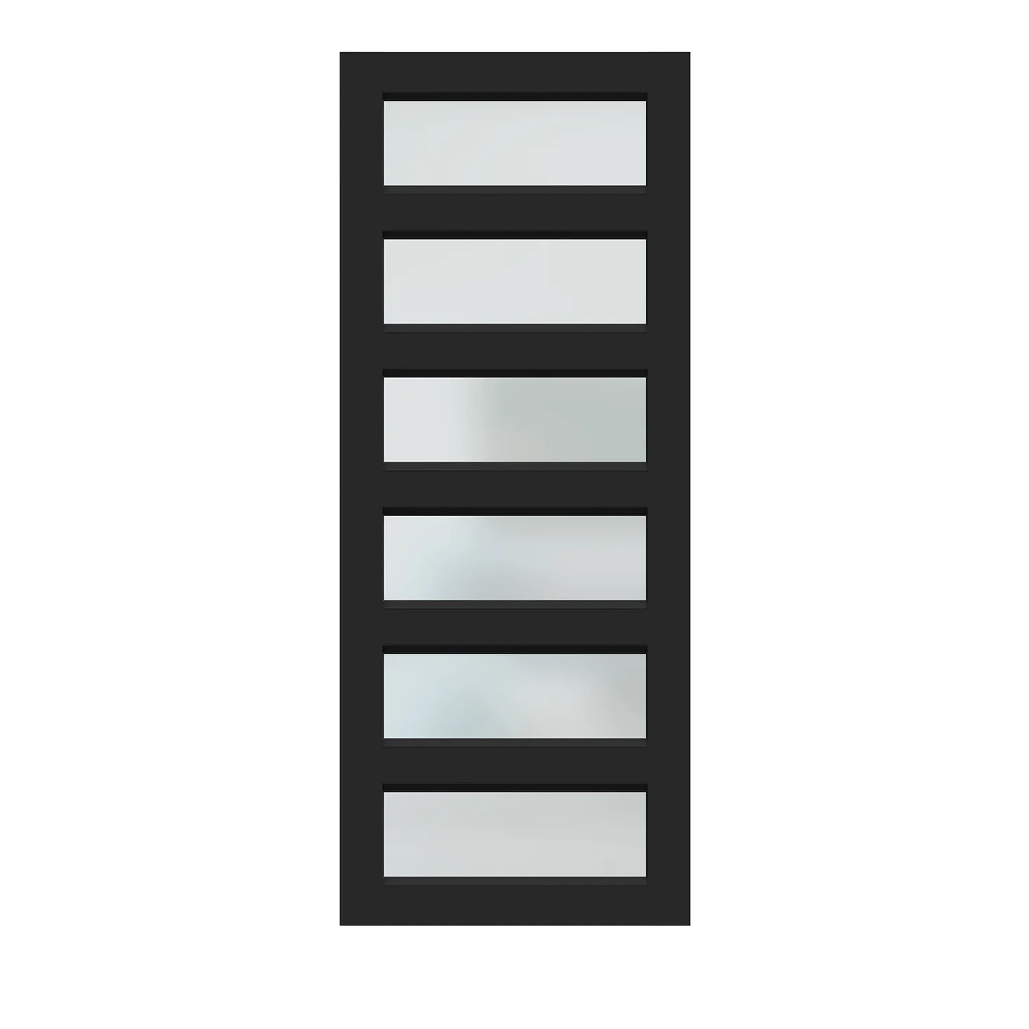 Hume Entry Door Elite Aluminium XE6 Black Trans